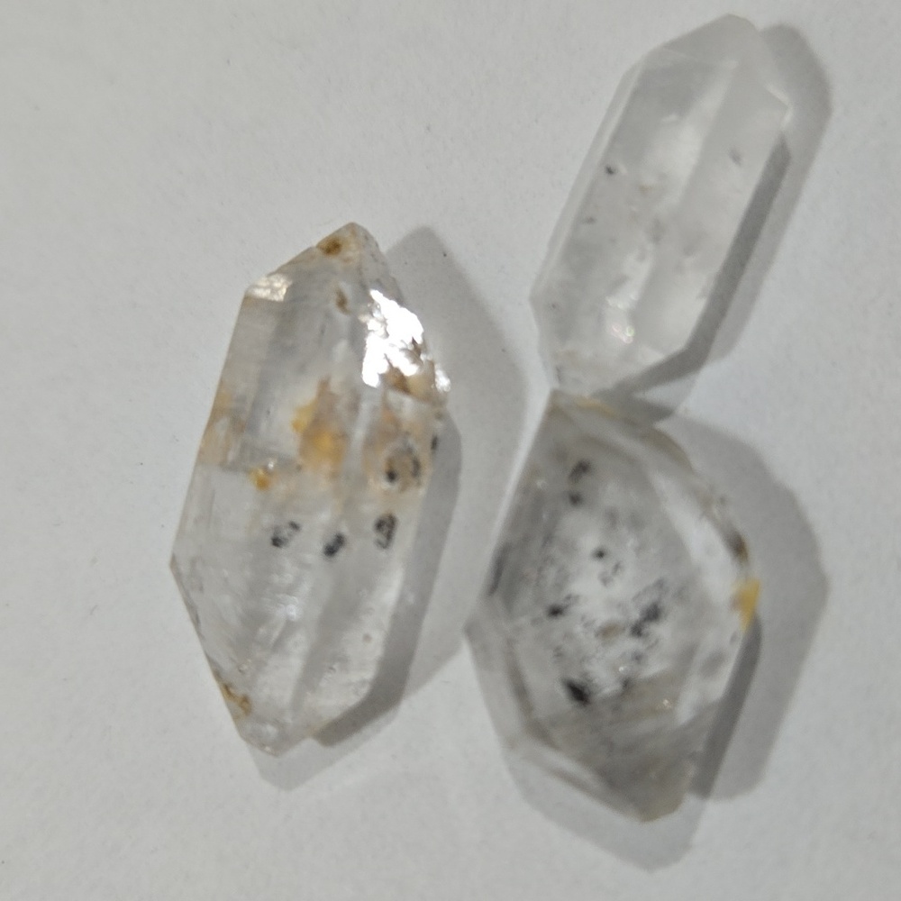Tibetan quartz crystal set #17